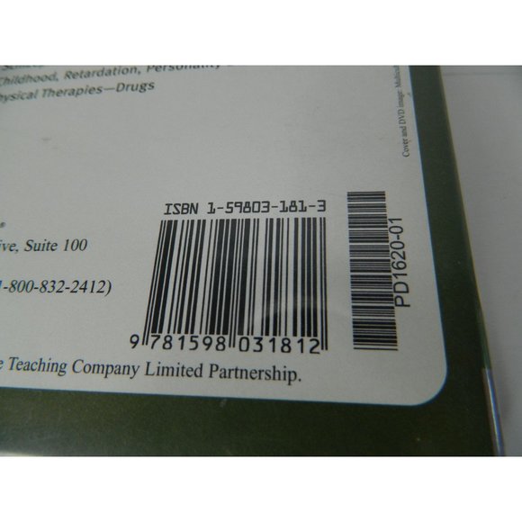 Psychology of Human Behavior Social Sciences The Great Courses 1-3 6 DVD 3 Books - Picture 7 of 16